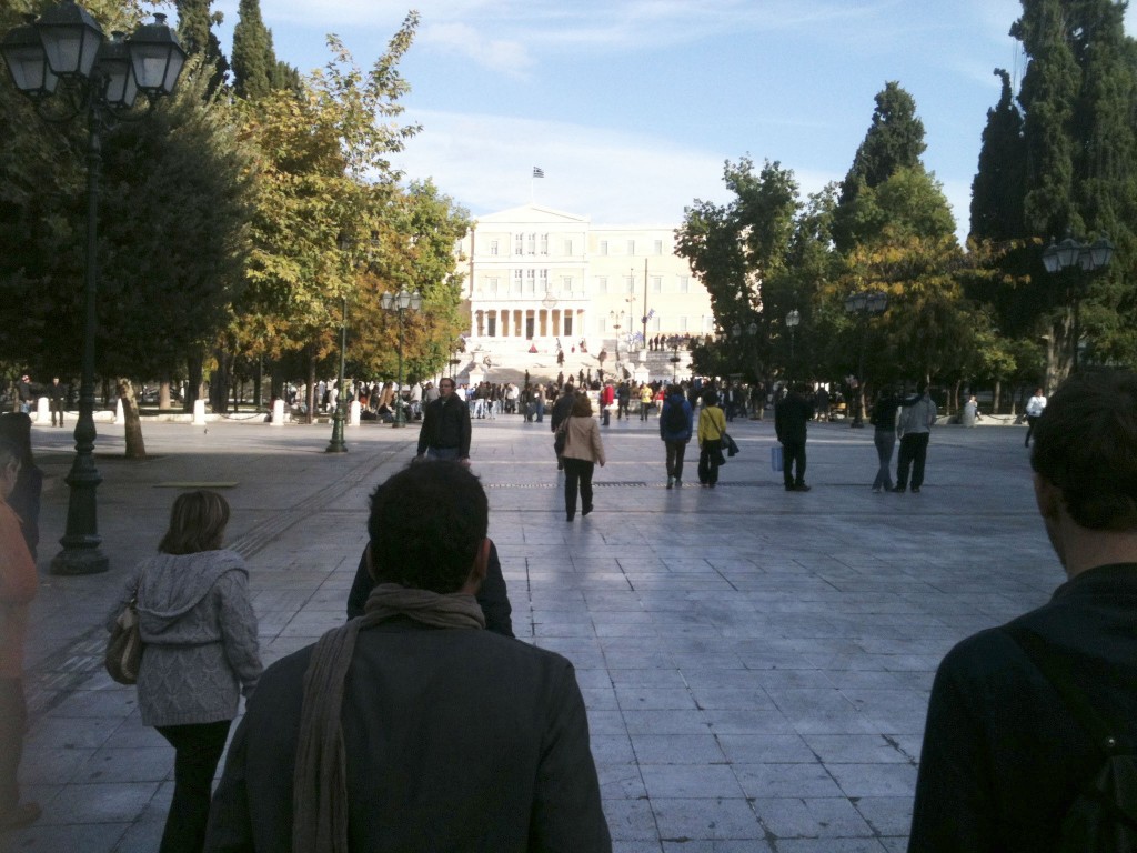 Bild til Dialogens … Syntagmatorget i Athen Foto Henric Benesch